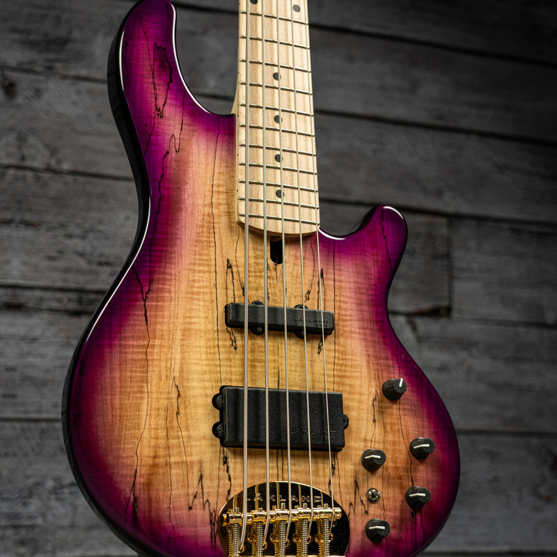 Lakland Skyline 55-02 Deluxe Spalt - Violet Burst, Maple Fingerboard
