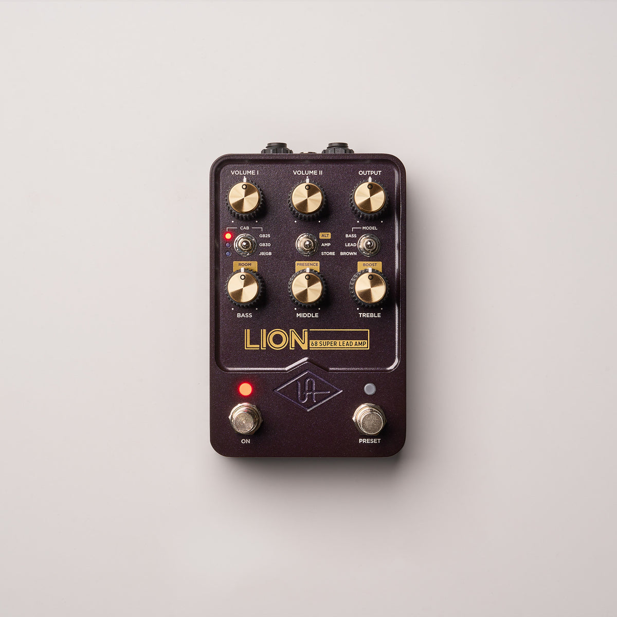 UNIVERSAL AUDIO UAFX LION ‘68 Super Lead Lion '68 Super Lead Amp – Universal Audio