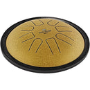 Meinl Sonic Energy Small Steel Tongue Drum, C Minor, Gold