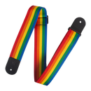 Levy's 2" Wide Rainbow Polyester Guitar Strap.