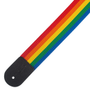 Levy's 2" Wide Rainbow Polyester Guitar Strap.