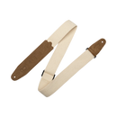 Levy's 2" Natural Cotton Pick Holder Guitar Strap