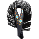 Levy's The Crazy Horse Outlaw Guitar Strap - Black