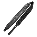 Levy's Night Life Series Guitar Strap - Lightning Bolts