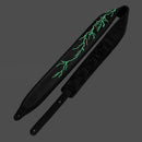 Levy's Night Life Series Guitar Strap - Lightning Bolts