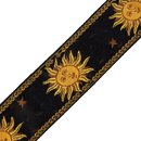 Levy's  2" Wide Black Jacquard Guitar Strap