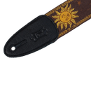 Levy's  2" Wide Brown Jacquard Guitar Strap