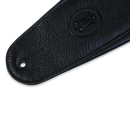 Levy's 4 1/2" Wide Black Garment Leather Bass Strap