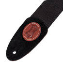 Levy's  2" Wide Black Cotton Guitar Strap