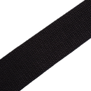 Levy's  2" Wide Black Cotton Guitar Strap