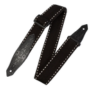Levy's  2" Wide Black Cotton Guitar Strap