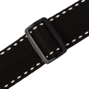Levy's  2" Wide Black Cotton Guitar Strap