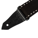 Levy's  2" Wide Black Cotton Guitar Strap