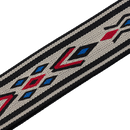 Levy's  2" Wide Multi Color Woven Guitar Strap