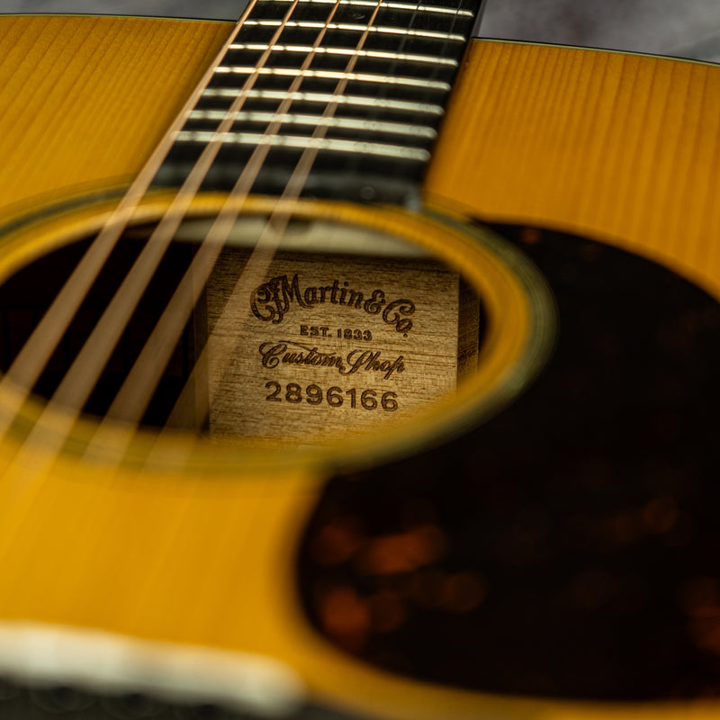 Martin Custom Shop Dreadnought - Flamed Mahogany, Adirondack Spruce