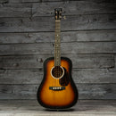 Martin D Jr-10E Acoustic Electric Bass - Sunburst