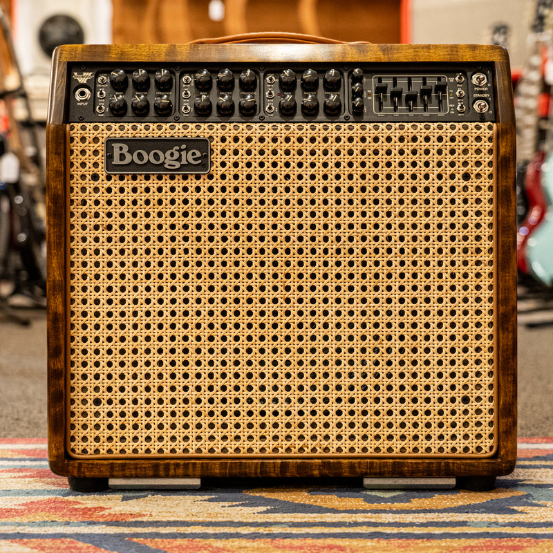Mesa Boogie Mark 7 1x12 Combo - Premier AAA Quilted Maple, Wicker Grill