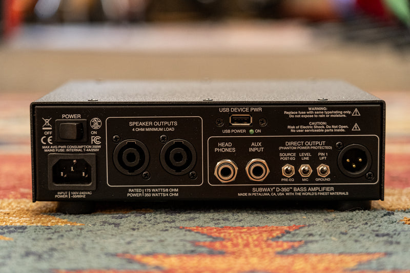 Mesa Boogie Subway D-350