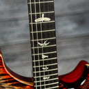 PRS Custom 24 - Charcoal Cherry Burst 10-Top