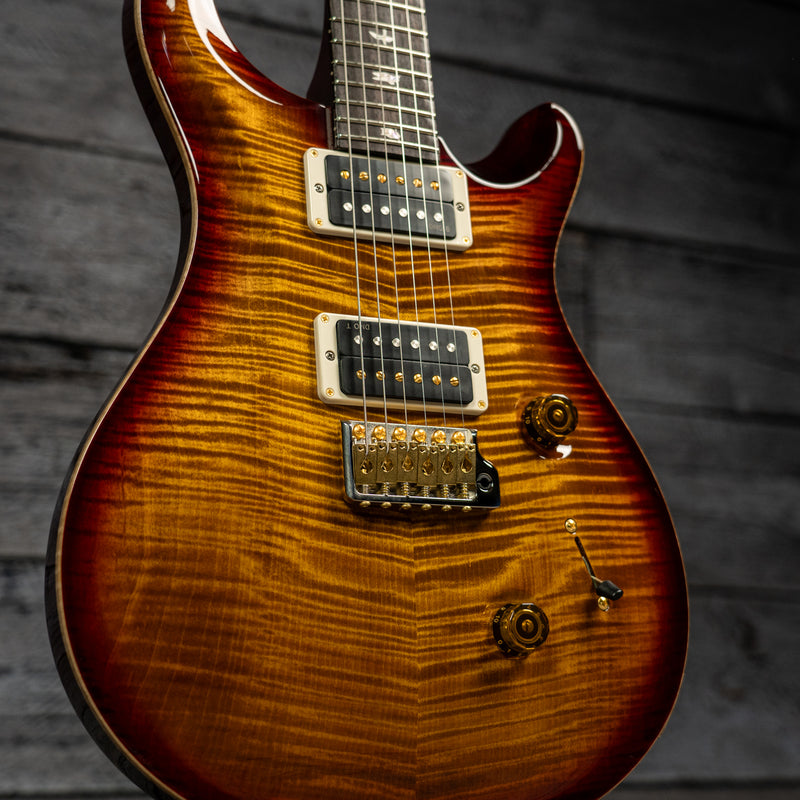 PRS Custom 24 - Dark Cherry Burst 10-Top