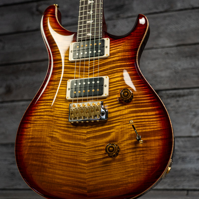 PRS Custom 24 - Dark Cherry Burst 10-Top