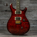 PRS Custom 24 - Fire Red Burst 10-Top