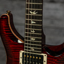 PRS Custom 24 - Fire Red Burst 10-Top