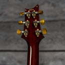 PRS Custom 24 - Fire Red Burst 10-Top