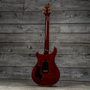 PRS Custom 24 - Fire Red Burst 10-Top