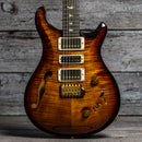 PRS Special Semi-Hollow - Black Gold Wraparound Burst 10-Top