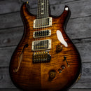 PRS Special Semi-Hollow - Black Gold Wraparound Burst 10-Top
