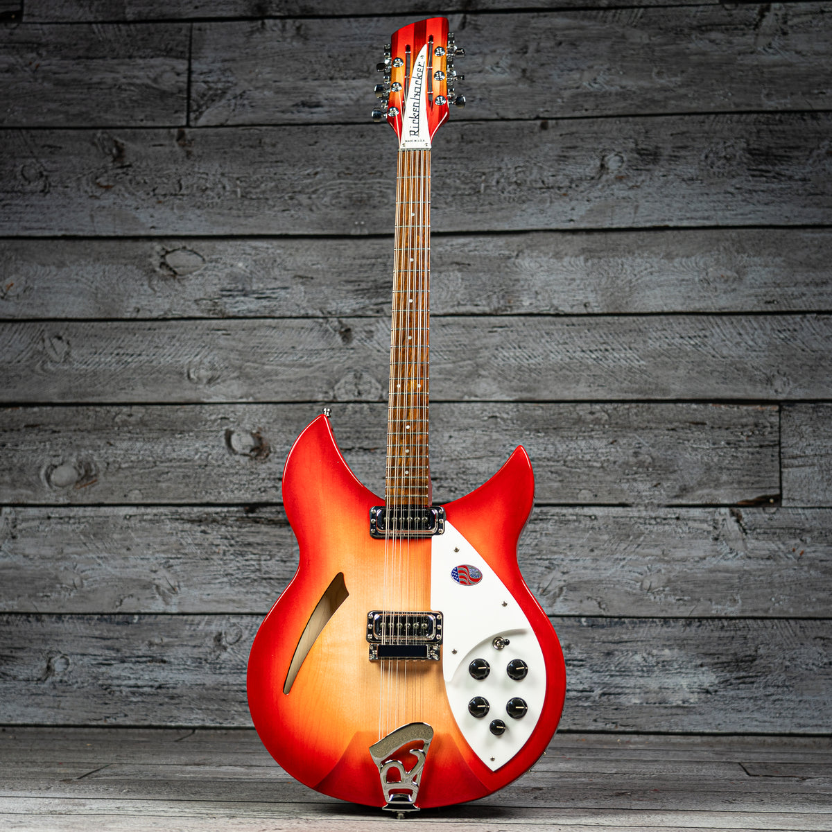 '95 Rickenbacker Model 330 Fireglo セミアコ Rickenbacker 330 Thinline Semi-Hollow Electric Guitar