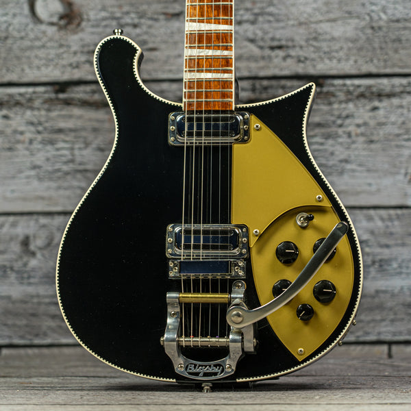 Rickenbacker 660 Jet Glo w/ Bigsby