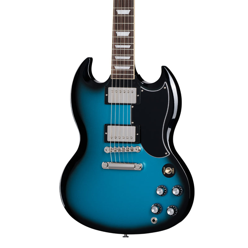 Gibson SG Standard '61 Stop Bar - Pelham Blue Burst