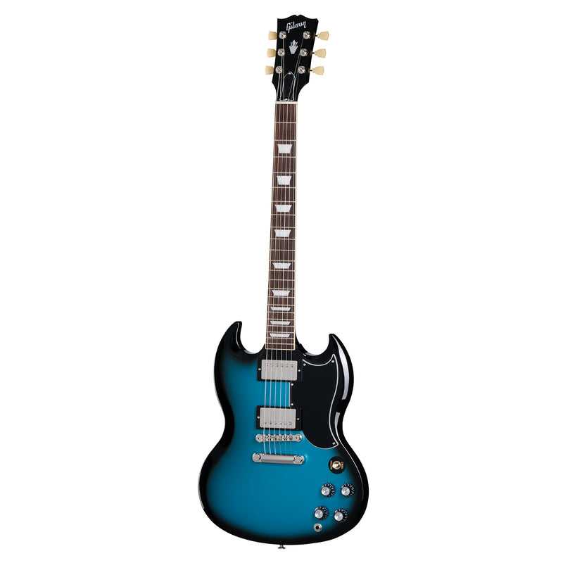 Gibson SG Standard '61 Stop Bar - Pelham Blue Burst