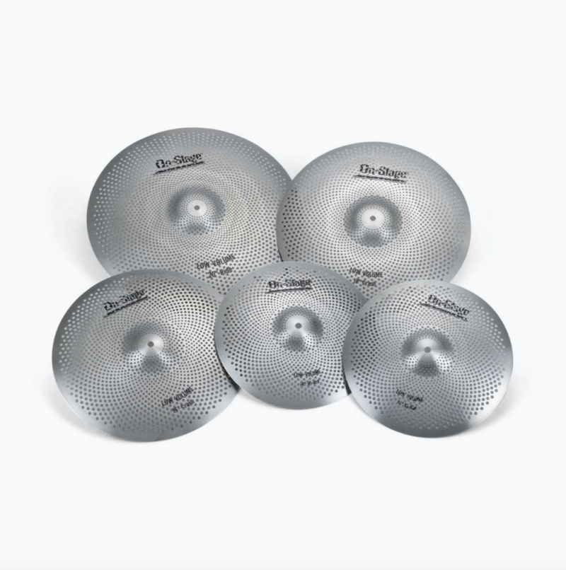 On-Stage LVCP5000 Low Volume Cymbals