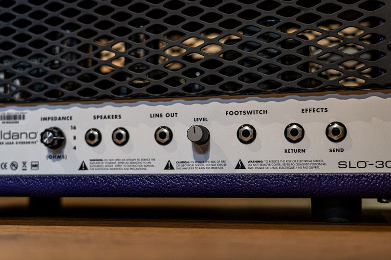Soldano SLO-30 Custom Head - Purple