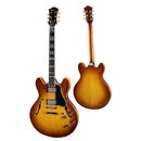 Eastman T486-GB Thinline Electric Guitar - Goldburst