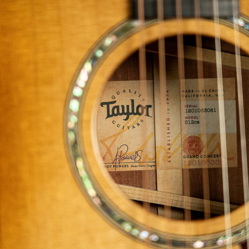 Taylor 512ce V-Class Grand Concert