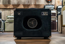 Two-Rock 1x12" Small Open Back Cabinet - Black Suede, EC Grey Pinstripe Cloth