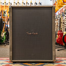 Two-Rock 2x12" Vertical Cabinet (SSS Width) - Grey Suede, Vintage Silver Cloth