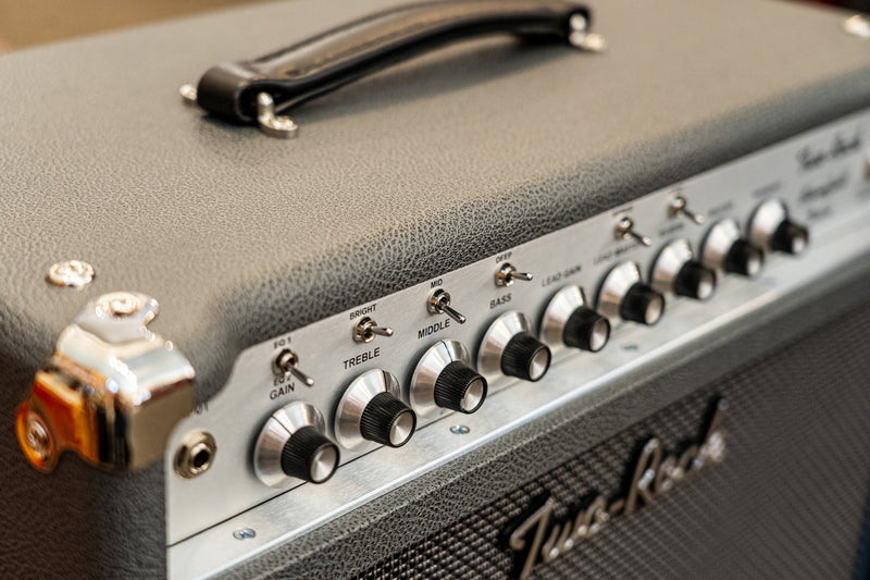 Two-Rock Bloomfield Drive 40-watt Combo - Slate Grey Bronco, P3000 Cloth