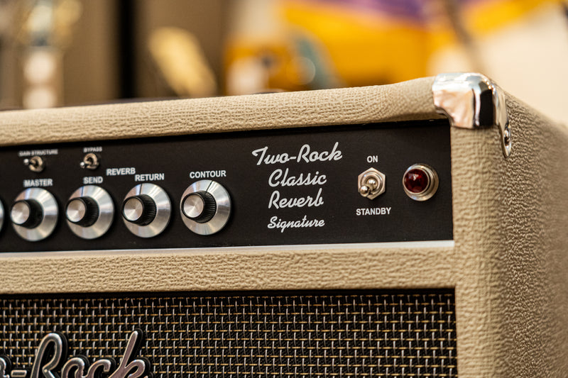 Two-Rock Classic Reverb Signature 40-watt Combo - Blonde Tolex, Black Gold Modern Grill