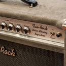 Two-Rock Silver Sterling Signature 100 Watt Head - Dark Grey Suede, Silver Modern Grill