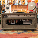 Two-Rock Silver Sterling Signature 100 Watt Head - Dark Grey Suede, Silver Modern Grill