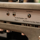 Two-Rock Silver Sterling Signature 100 Watt Head - Dark Grey Suede, Silver Modern Grill