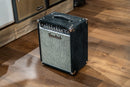 Two-Rock Studio Overdrive Combo - Black Suede, EC Collins Grey Pinstripe Cloth