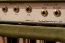 Two-Rock Studio Signature 35-watt Head - Moss Green Suede, Vintage Beige Cloth