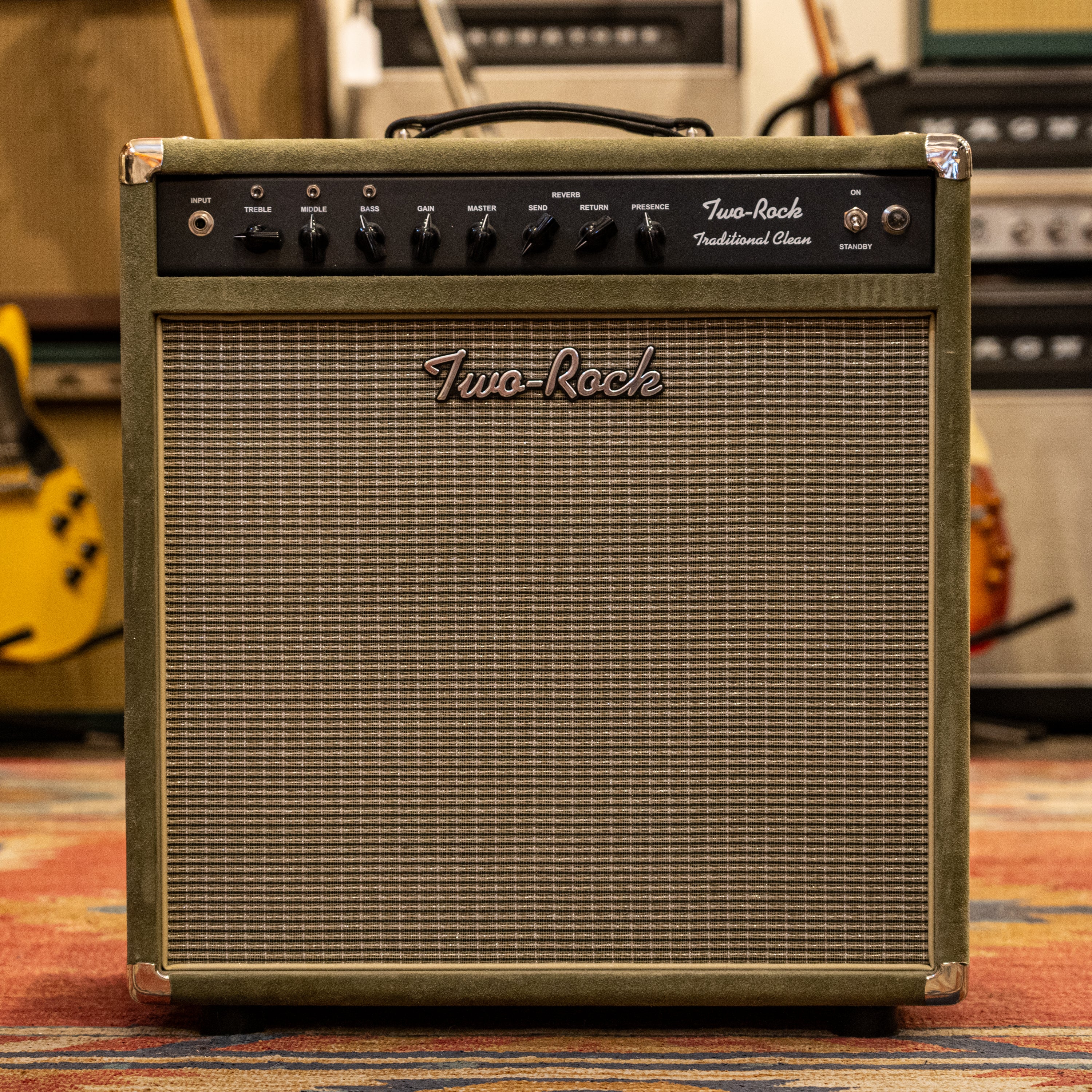 Balls Two Rocks Two Rock Traditional Clean 20/40 1x12 Combo Moss Suede