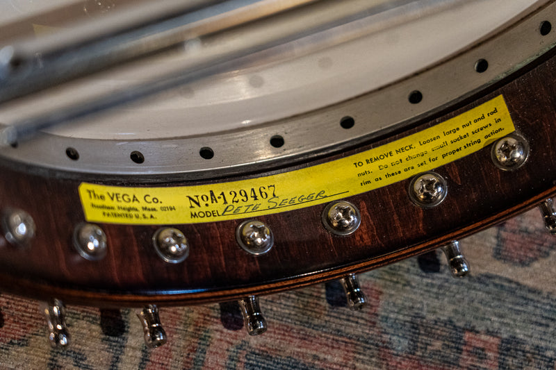 Vega Pete Seeger 5-string Banjo - Late '60s